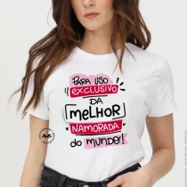 CAMISETA PARA NAMORADA/O